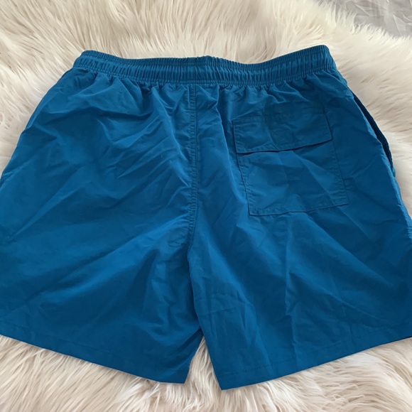 Peacock Blue Men’s swim trunks NWOT - Picture 2 of 4